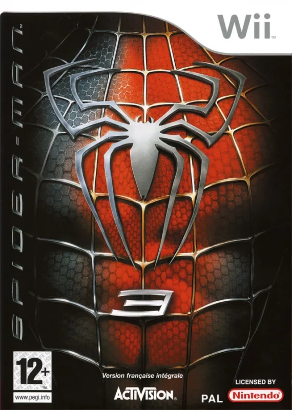 Spider-Man 3 Wii PAL FR – Action-Aventure Nintendo Wii très bon état testé