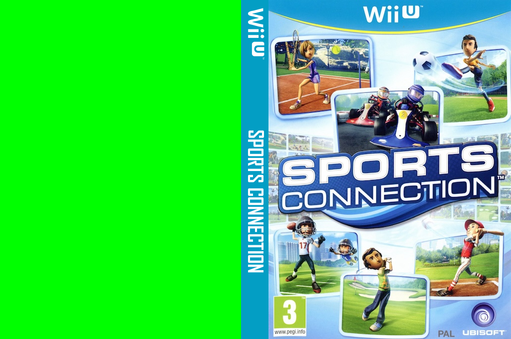 sports connection wii u – jaquette dépliée Nintendo Wii