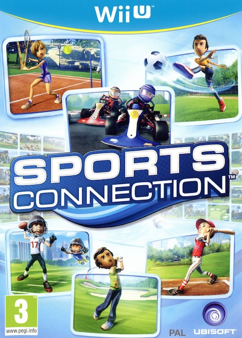 sports connection wii u – jaquette avant PAL FR très bon état testé