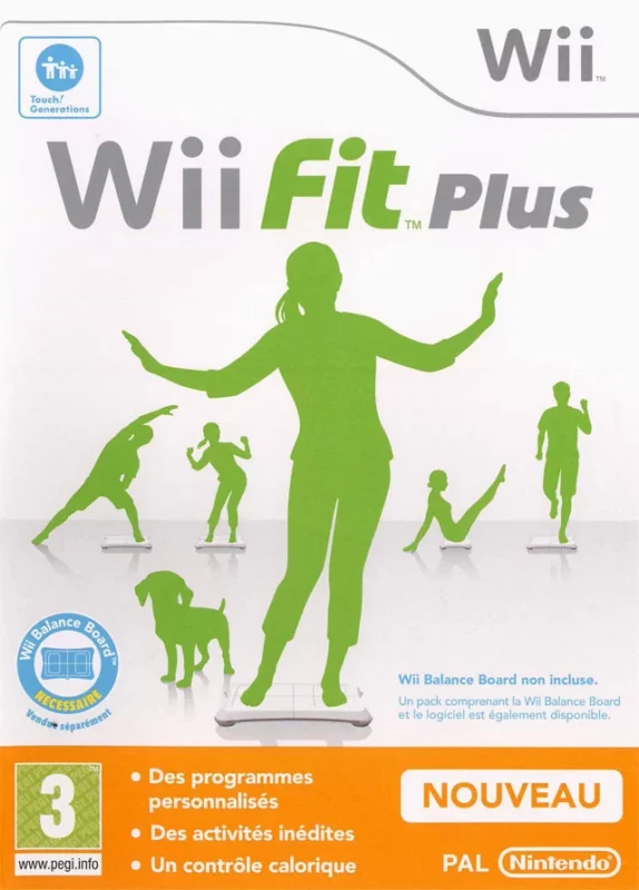 Wii Fit Plus Wii PAL FR – Party game Nintendo Wii très bon état testé