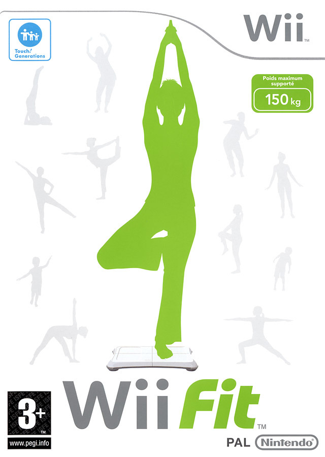 fit wii – jaquette avant PAL FR très bon état testé