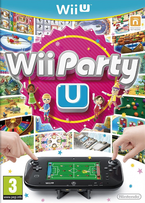 party wii u – jaquette avant PAL FR très bon état testé