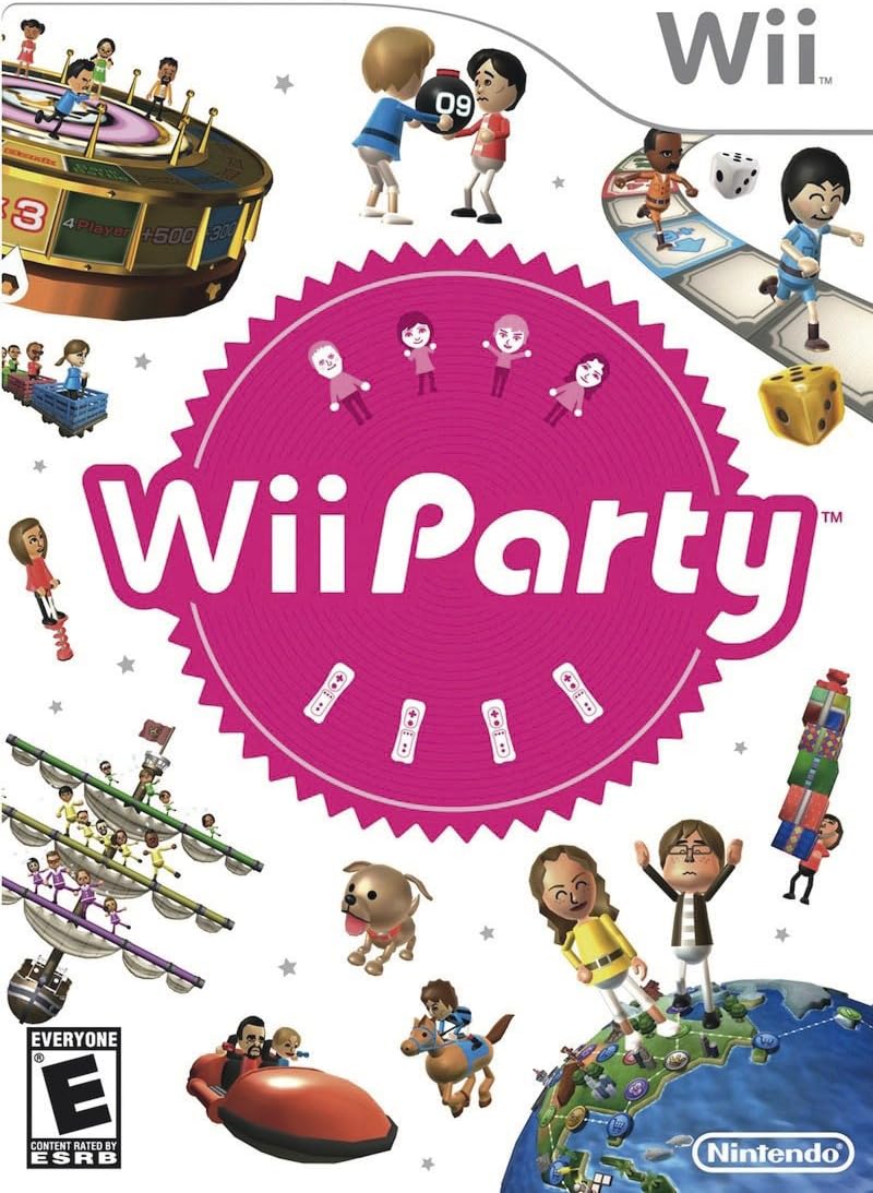 party 2 wii – jaquette avant PAL FR très bon état testé