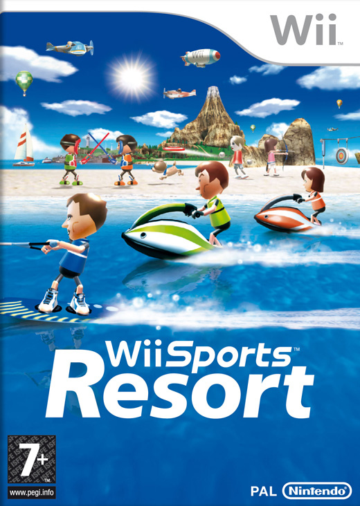 sports resort wii – jaquette avant PAL FR très bon état testé