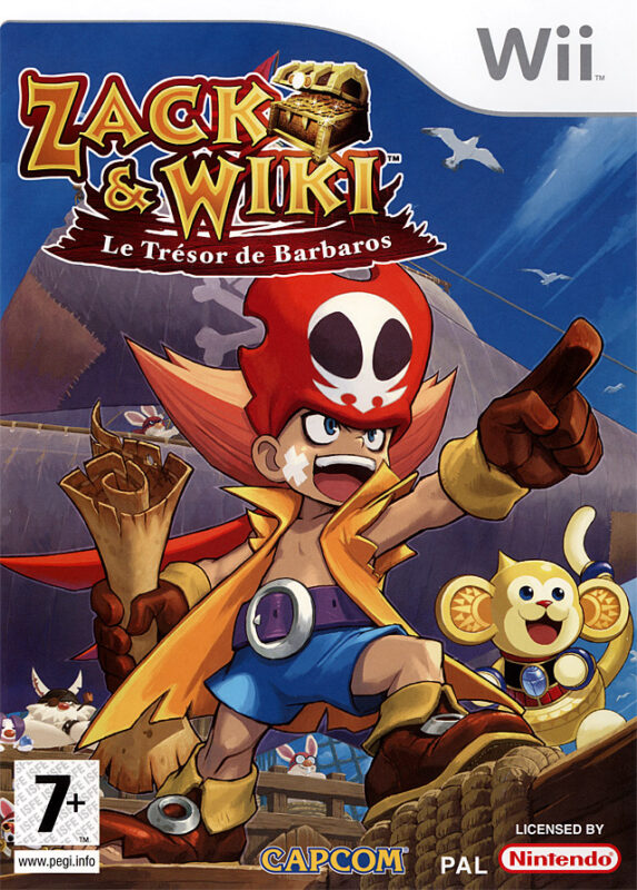 Zack & Wiki : Le Trésor de Barbaros Wii PAL FR – Aventure Nintendo Wii très bon état testé