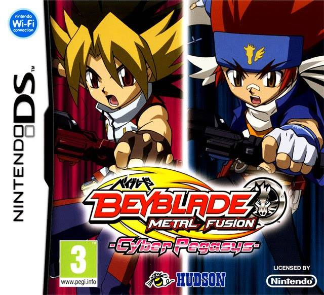 beyblade metal fusion ds – jaquette avant PAL FR très bon état testé
