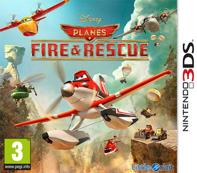 disney planes 3ds – jaquette avant PAL FR très bon état testé