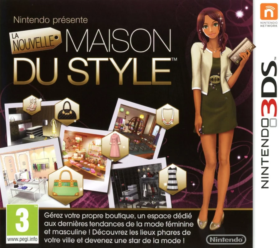 La maison du style Nintendo 3DS PAL FR – RPG Nintendo 3DS très bon état testé