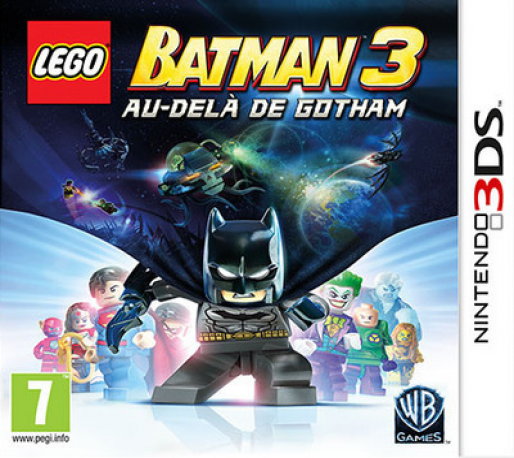 lego batman 3 au dela de gotham 3ds – jaquette avant PAL FR très bon état testé