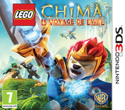lego chima le voyage de laval 3ds – jaquette avant PAL FR très bon état testé