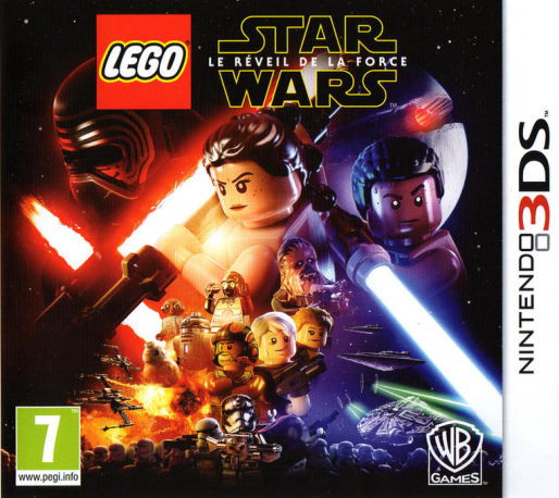 lego star wars le reveil de la force 3ds – jaquette avant PAL FR très bon état testé