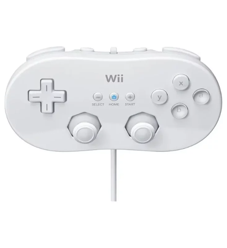 Manette Classique Filaire Blanche Nintendo Wii – Manette Nintendo Wii testé très bon état