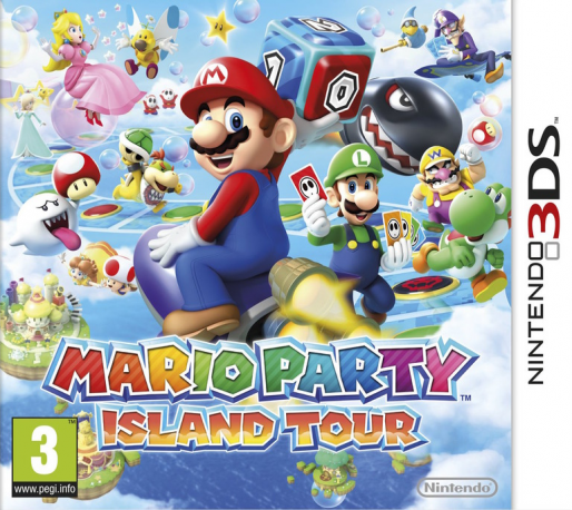 mario party island tour 3ds – jaquette avant PAL FR très bon état testé