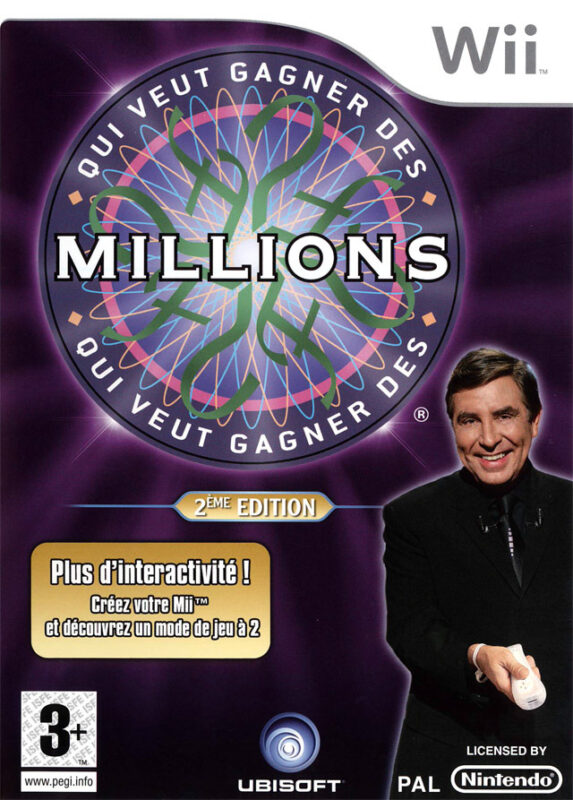 qui veut gagner des millions 2eme wii – Qui Veut Gagner Des Millions : 2ème Edition Nintendo Wii PAL FR Quiz très bon état testé