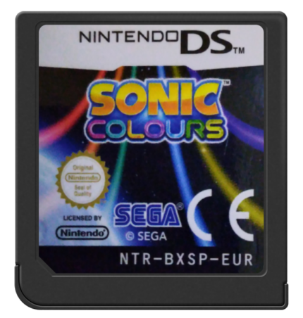 Sonic Colours – Nintendo DS PAL FR | Cartouche Seule, Sans Boîtier – Testé