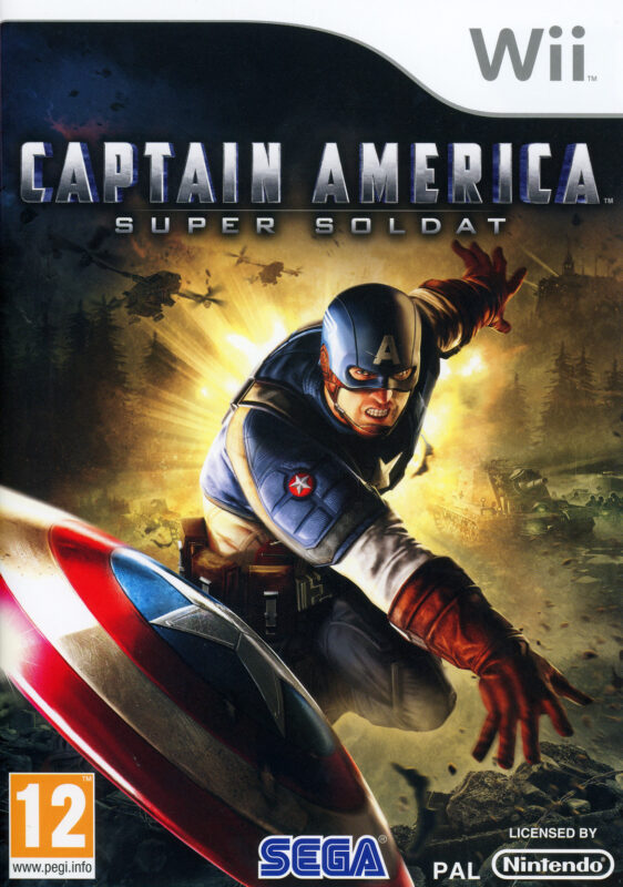 Captain America : Super Soldat Nintendo Wii PAL FR – Beat'em up Nintendo Wii très bon état testé