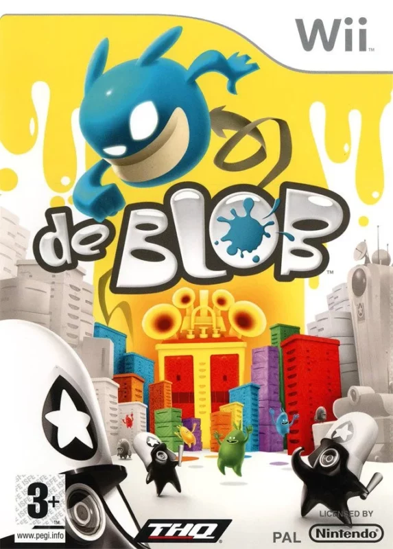de Blob Nintendo Wii PAL FR – Plateforme Nintendo Wii très bon état testé