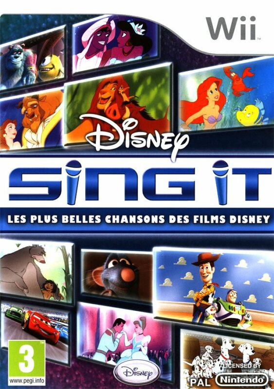 Disney Sing It - Les Plus Belles Chansons Des Films Disney Nintendo Wii PAL FR – Rythme / Musique Nintendo Wii très bon état testé