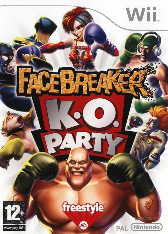 FaceBreaker : K.O. Party Nintendo Wii PAL FR – Boxe Nintendo Wii très bon état testé