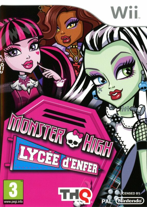Monster High : Lycée D'enfer Nintendo Wii PAL FR – Simulation Nintendo Wii très bon état testé