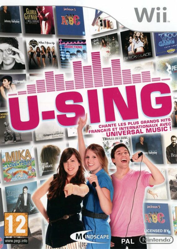 U-Sing Nintendo Wii PAL FR – Rythme / Musique Nintendo Wii très bon état testé