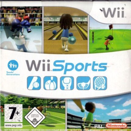 Wii Sports ( Pochette Carton ) – Nintendo Wii PAL FR | Très Bon État Testé