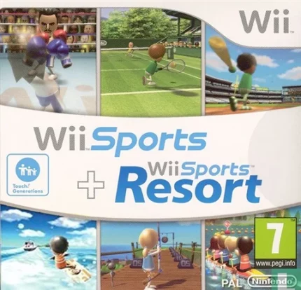 Wii Sports + Resort (Pochette Carton) – Nintendo Wii PAL FR