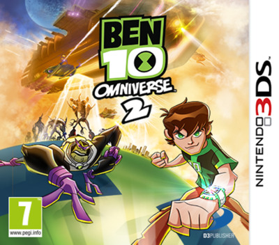 ben 10 omniverse 2 3ds – jaquette avant PAL FR