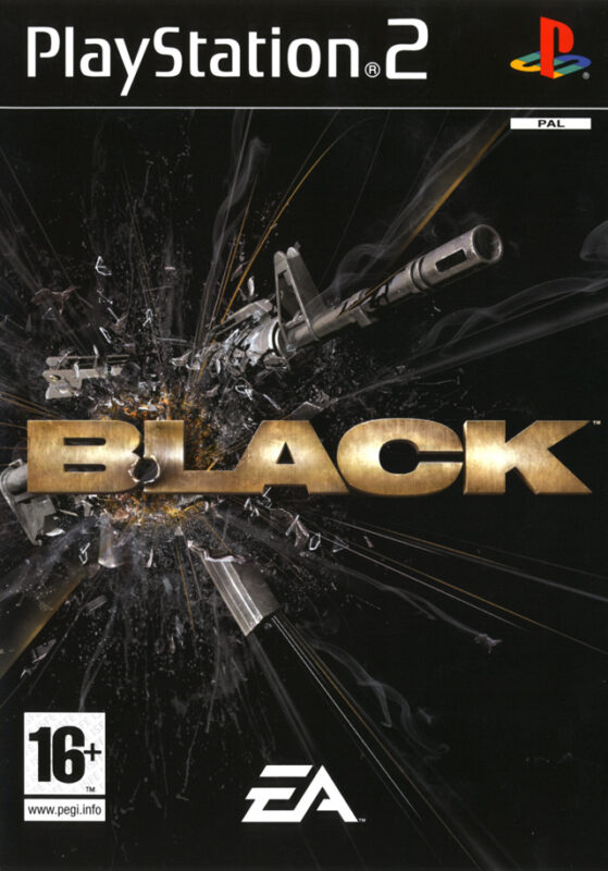 Black Sony PlayStation 2 PAL FR – FPS Sony PlayStation 2 très bon état testé