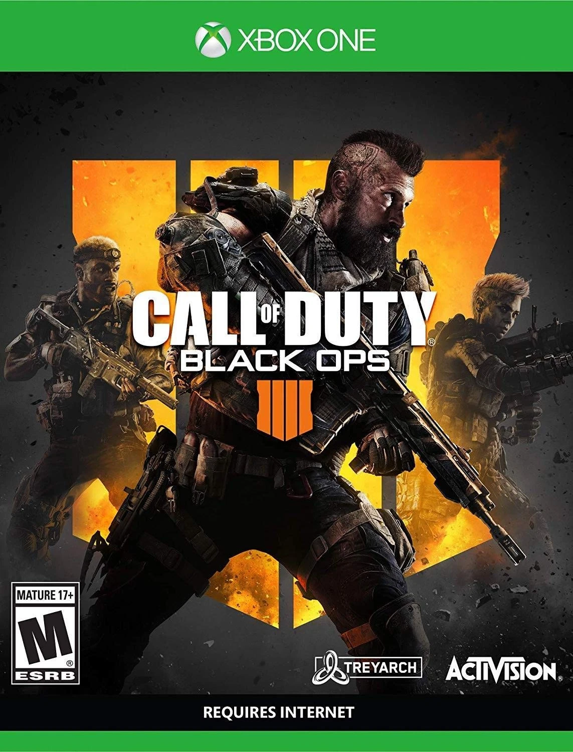 call of duty black ops 4 xbox one – jaquette avant PAL FR