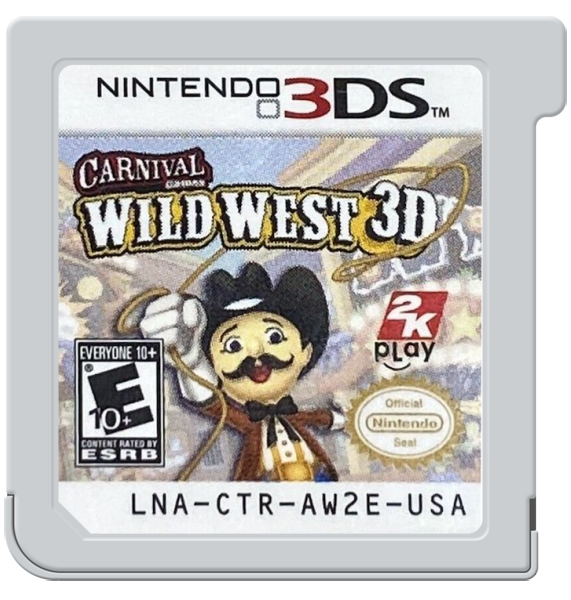 Carnival Far West 3D – cartouche disque seul
