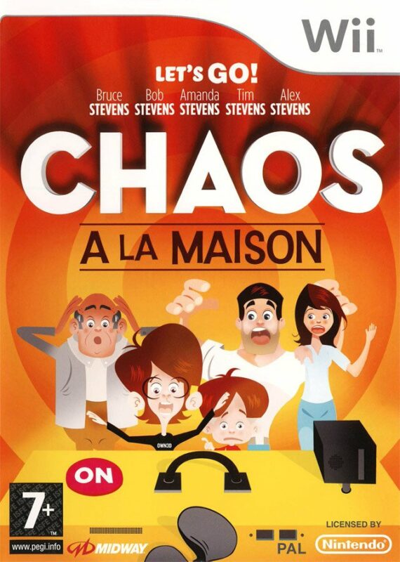 Chaos à La Maison Nintendo Wii PAL FR – Party game Nintendo Wii très bon état testé