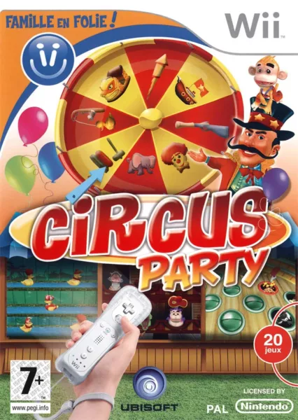 Circus Party Wii PAL FR – Party game Wii très bon état testé