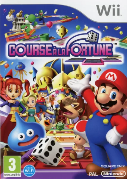 Course à la Fortune Nintendo Wii PAL FR – Jeu de société Nintendo Wii très bon état testé