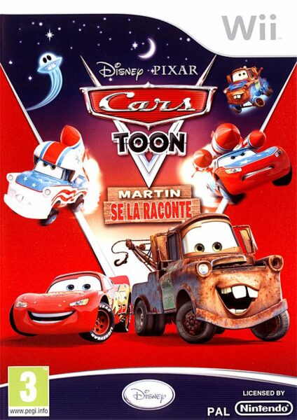 Disney Pixar Cars Toon : Martin se la Raconte Nintendo Wii PAL FR – Party game Nintendo Wii très bon état testé