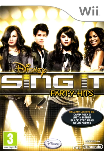 Disney Sing It - Party Hits Wii PAL FR – Rythme / Musique Wii très bon état testé