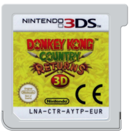 Donkey Kong Country Returns 3D – Nintendo 3DS PAL FR | Cartouche Seule, Sans Boîtier – Testé