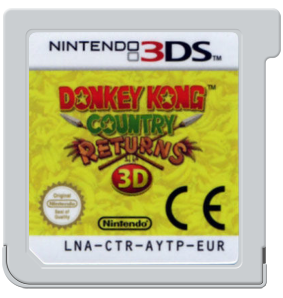 Donkey Kong Country Returns 3D – cartouche disque seul