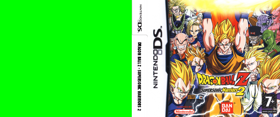 dragon ball supersonic warriors 2 ds – jaquette dépliée Nintendo Wii