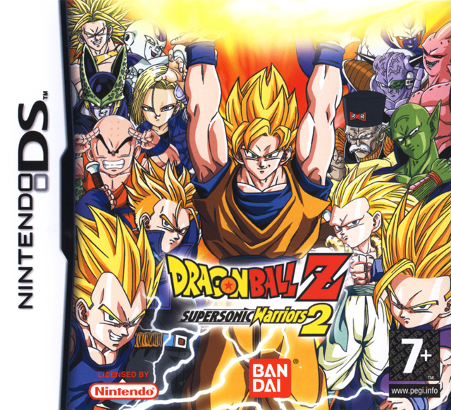 dragon ball supersonic warriors 2 ds – jaquette avant PAL FR
