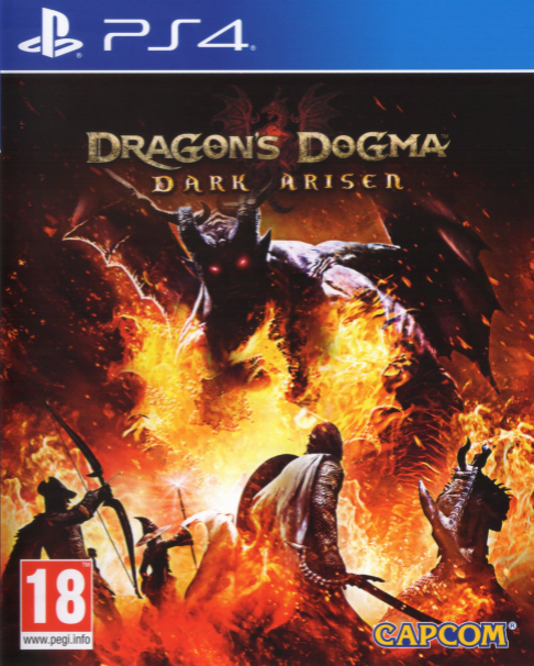 dragon dogma dark arisen ps4 – jaquette avant PAL FR