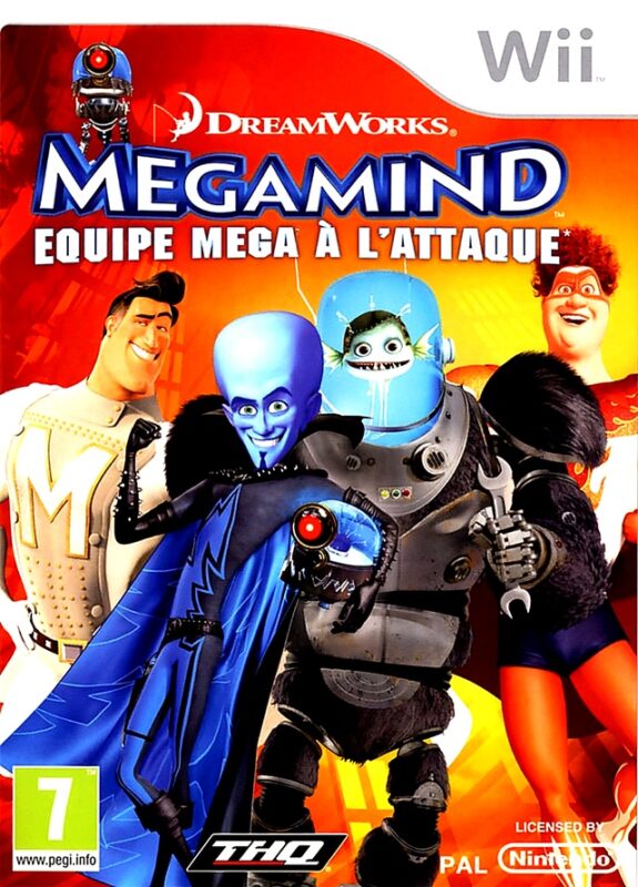 dreamworks Megamind Equipe Mega a l'attaque Nintendo Wii PAL FR – Action-Aventure Nintendo Wii très bon état testé