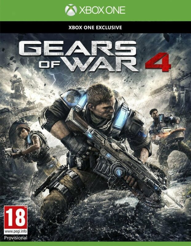 Gears of War 4 Microsoft Xbox One PAL FR – Action Microsoft Xbox One très bon état testé