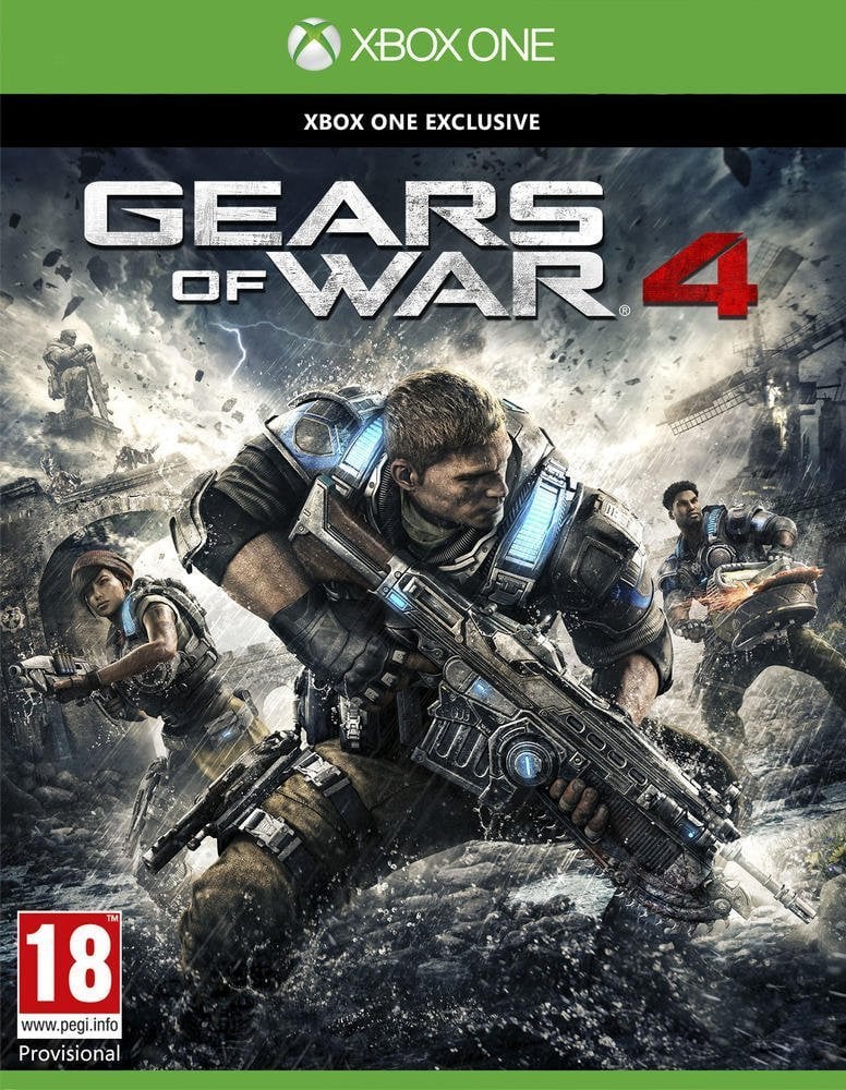 gears of war 4 xbox one – jaquette avant PAL FR