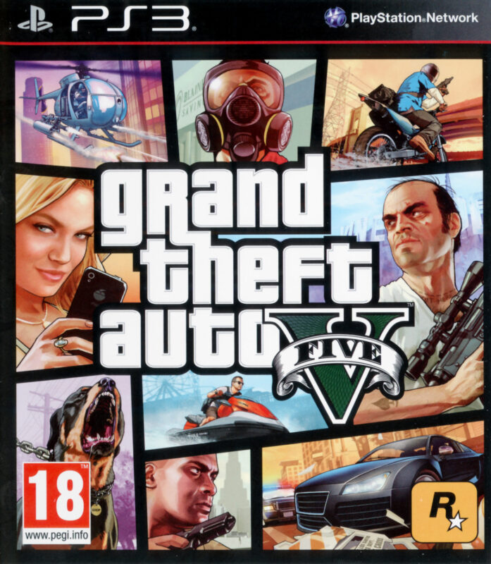 Grand Theft Auto V Sony PlayStation 3 PAL FR – Aventure Sony PlayStation 3 très bon état testé