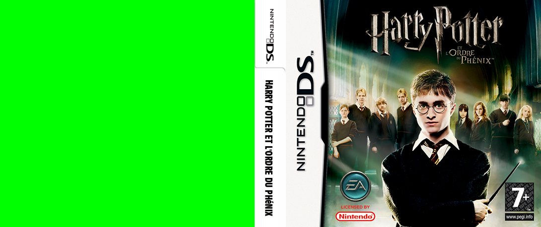 harry potter et ordre du phenix ds – jaquette dépliée Nintendo Wii