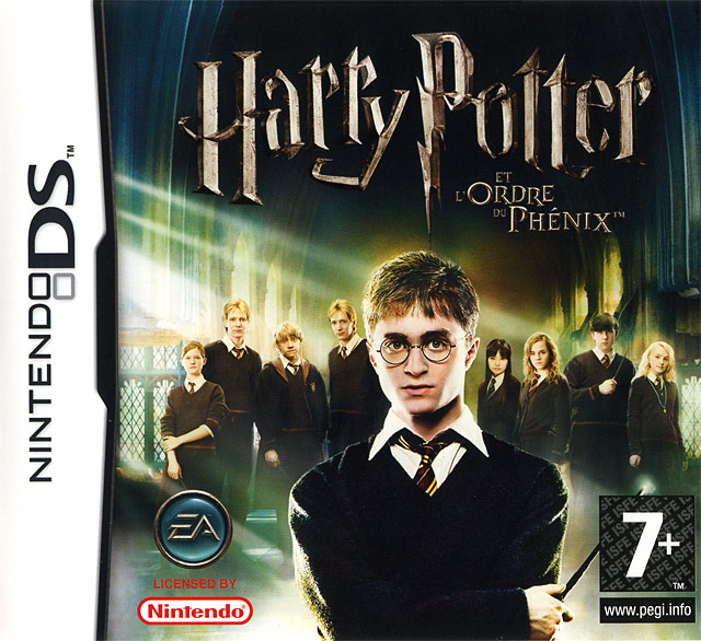 harry potter et ordre du phenix ds – jaquette avant PAL FR