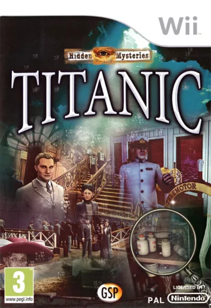 Hidden Mysteries :Titanic Nintendo Wii PAL FR – Réflexion / Puzzle Nintendo Wii très bon état testé