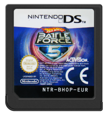 Hot Wheels: Battle Force 5 – Nintendo DS PAL FR | Cartouche Seule, Sans Boîtier – Testé