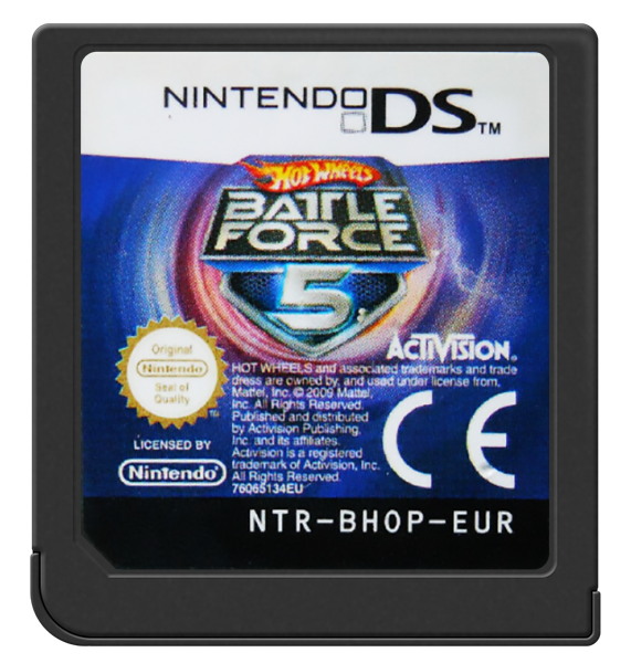 Hot Wheels: Battle Force 5 Nintendo DS PAL FR – Course Nintendo DS disque seul testé